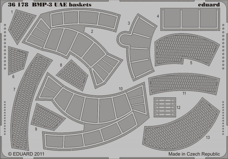 Eduard 36178 BMP-3 UAE baskets 1/35 Trumpeter