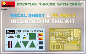 MiniArt 37098 Egyptian T-34/85 1/35 – immagine 8