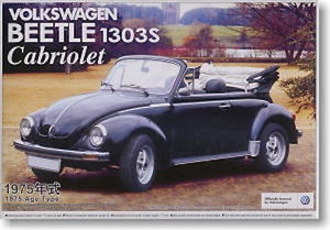 Aoshima 04779 Volkswagen Beetle 1303S Cabriolet 75 1/24