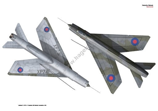 Kagero 7132 English Electric Lightning EN/PL – obrázek 2