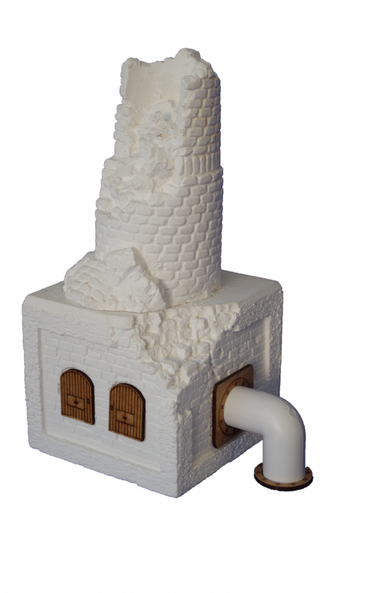 RT-Diorama 35300 Ruined Factory chimney 1/35 – obrázek 2