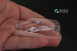 Quinta Studio QC48146 F-CK-1С vacuformed clear canopy (for AFV club kit) 1/48 – image 5