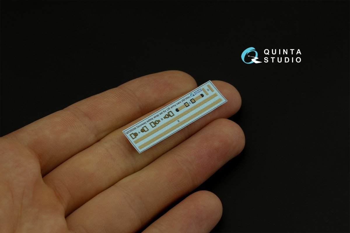 Quinta Studio QD35062 Dodge WC-51 3D-Printed &amp;amp; colored Interior on decal paper (Zvezda) 1/35 – image 11