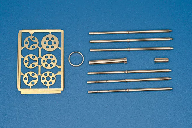 RB Model 35B123 M134 Minigun 6 x 7.62mm Barrels set for Minigun 1/35 – obrázek 4