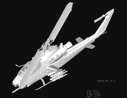 Hobby Boss 87225 AH-1S Cobra Attack Helicopter 1/72 – Bild 4