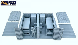 Gecko Models 35GM0116 US Army Base Temporary Dormitories in (Vietnam War Era) 1/35