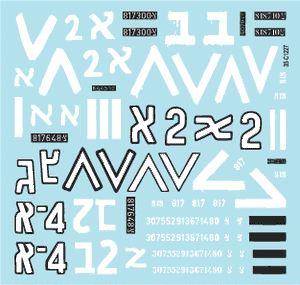 Star Decals 35-C1227 Israeli AFVs 10 1/35 – Bild 3