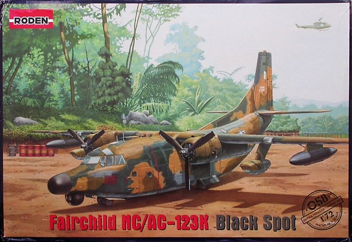 Roden 058 NC/AC-123K Black Spot 1/72