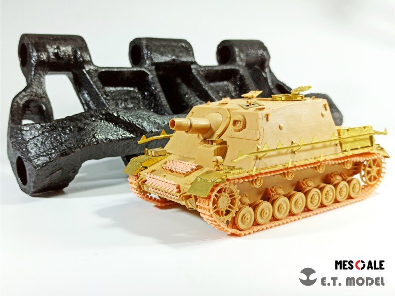 ET Model P35-011 WWII German Pz.Kpfw.III/IV Late Version (Type 6B) Workable Track (3D Printed) 1/35 – Bild 3