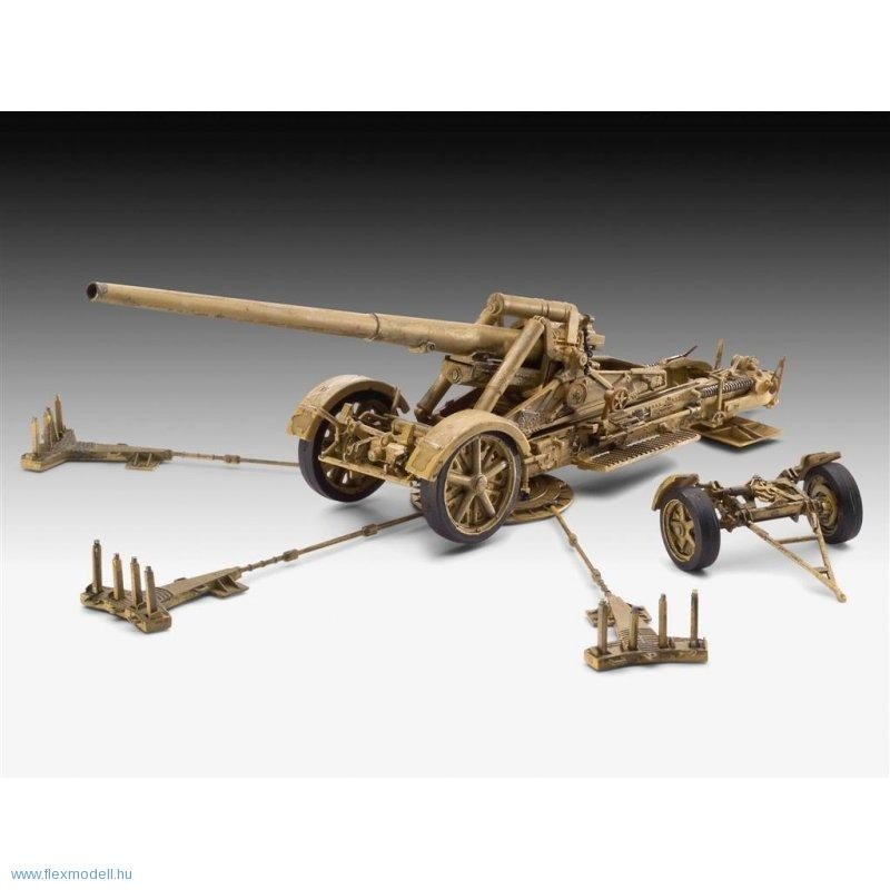 Revell 03176 German heavy gun 17cm Kanone 18 1/72 – image 2