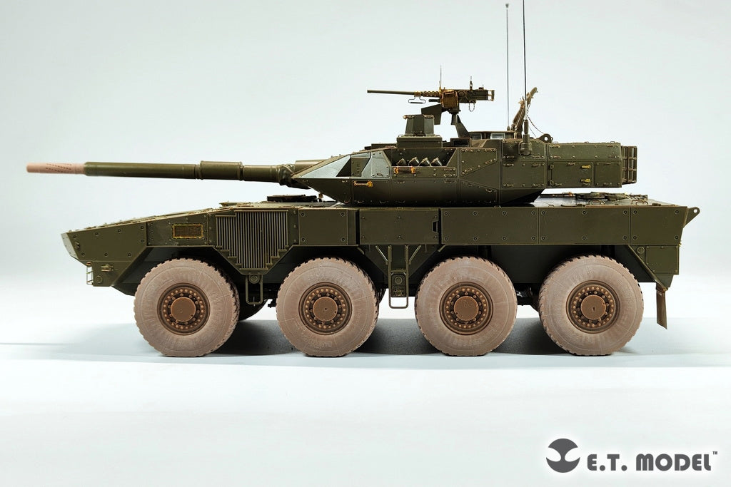 ET Model P35-129 JGSDF TYPE 16 Maneuver Combat Vehicle Sagged wheels and Muzzle Brake For TAMIYA Kit 1/35 – image 9