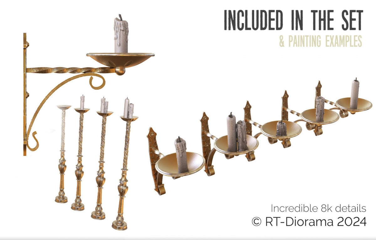 RT-Diorama 35429 Church candles &amp;amp; Accessories 1/35 – image 2