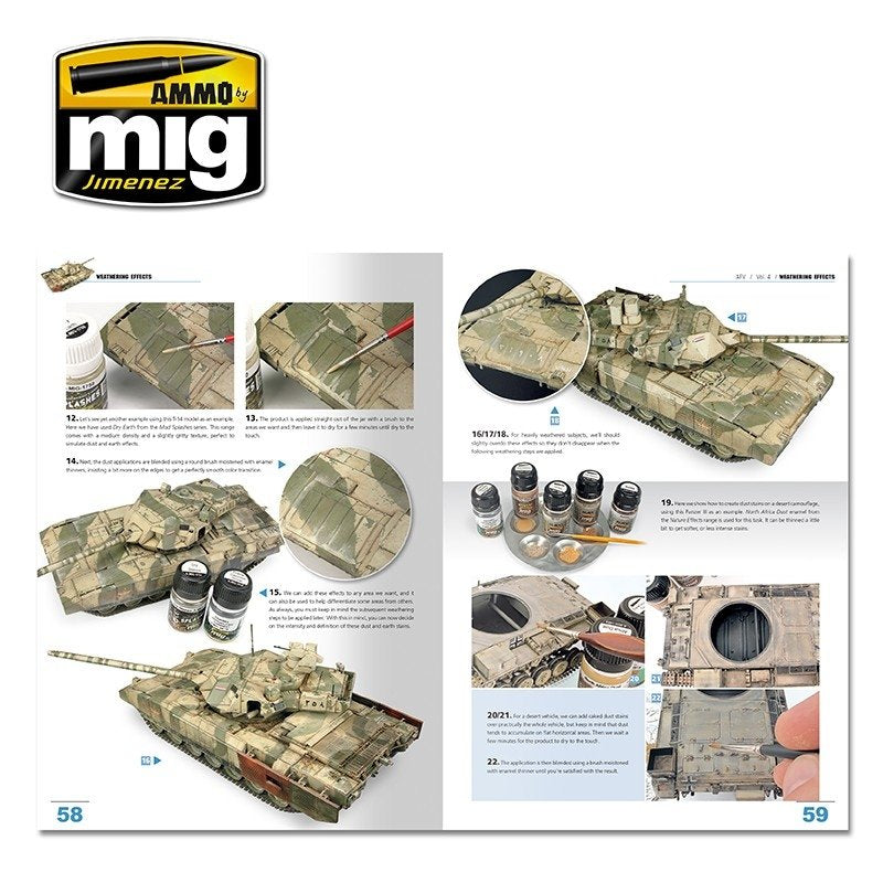 AMMO of Mig Jimenez 6153 ENCYCLOPEDIA OF ARMOR MODELLING TECHNIQUES VOL. 4 - WEATHERING (English) – immagine 4