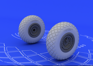 Eduard 672011 B-17G wheels 1/72 (REVELL) – zdjęcie 2