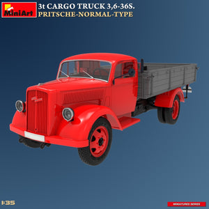 MiniArt 38079 3t CARGO TRUCK 3.6-36S. PRITSCHE-NORMAL-TYPE 1/35 – Bild 5