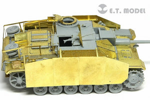 ET Model E72-019 WWII German StuG.III Ausf.G Schurzen (Late version) For DRAGON Kit 1/72