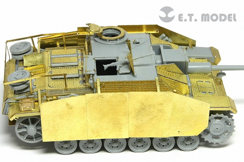 ET Model E72-019 WWII German StuG.III Ausf.G Schurzen (Late version) For DRAGON Kit 1/72