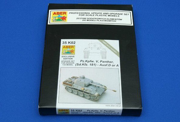 Aber 35K02 German medium tank Pz. Kpfw. V, Panther, Ausf. D or Ausf. A (Sd. Kfz. 171) 1/35 – image 3