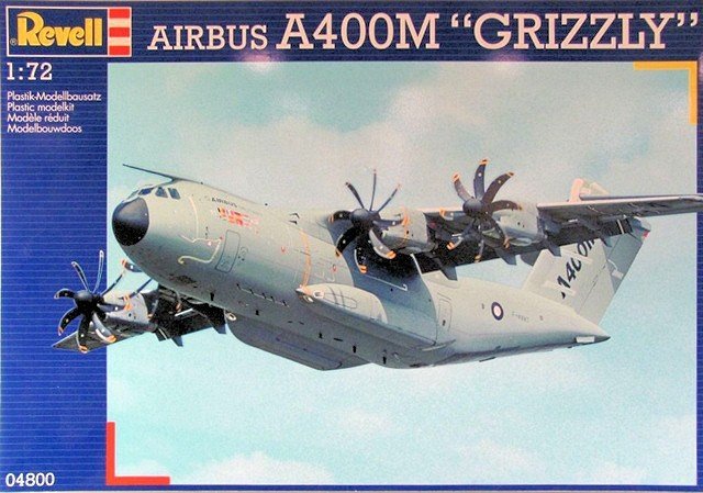 Revell 04800 Airbus A400M &amp;quot;Grizzly&amp;quot; 1/72