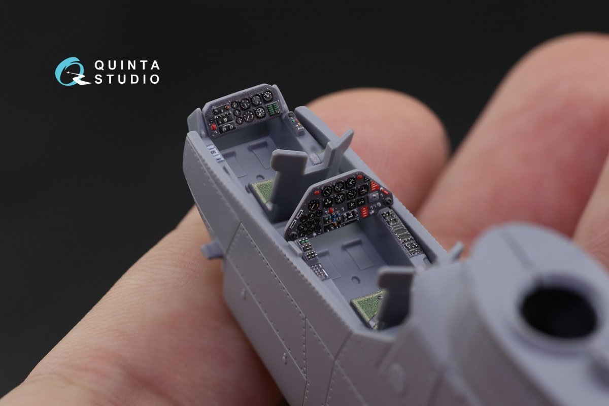 Quinta Studio QD72030 Ah-1G 3D-Printed &amp;amp; colored Interior on decal paper (Special Hobby/Revell) 1/72 – Bild 7