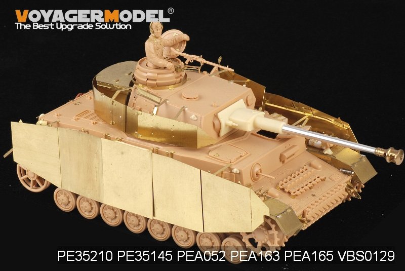 Voyager Model PEA165 WWII German Panzer.IV Ausf.H/J schürzen (For TAMIYA 35209 35181) 1/35 – Bild 5