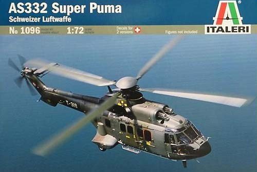 Italeri 1096 AS332 Super Puma Schweizer Luftwaffe 1/72