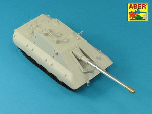 Aber 72L-67 170 mm A/T gun barrel for German Jagdpanzer E-100 1/72 – zdjęcie 5