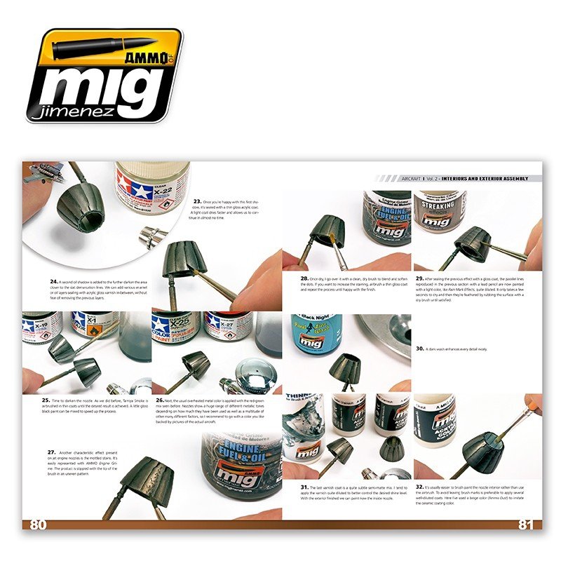 AMMO of Mig Jimenez 6051 ENCYCLOPEDIA OF AIRCRAFT MODELLING TECHNIQUES VOL.2 : INTERIORS AND ASSEMBLY (ENGLISH) – image 8