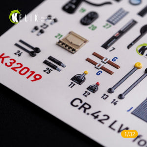 KELIK K32019 CR.42 LW - Interior 3D Decal for ICM kit 1/32 – Bild 3