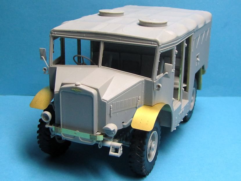 Mirror Models 35400 BRITISH MORRIS C8 QUAD MK III NO.5 1/35 – obrázek 4