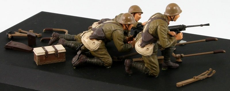 Pit-Road G39 IJA Type 92 Heavy Machine Gun with Figure 1/35 – image 4