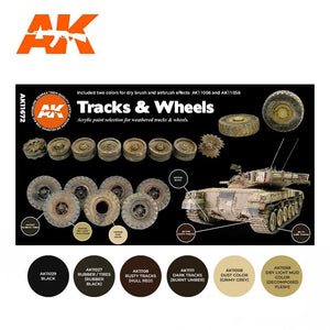 AK Interactive AK11672 3G CHENILLES ET ROUES 6x17 ml – image 2
