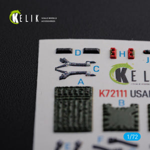 KELIK K72111 F-15E interior 3D decals for Academy kit 1/72 – image 11