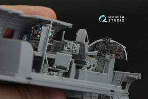 Quinta Studio QD48248 Lancaster B Mk.I 3D-Printed &amp;amp; colored Interior on decal paper (HK Models) 1/48 – imagen 3