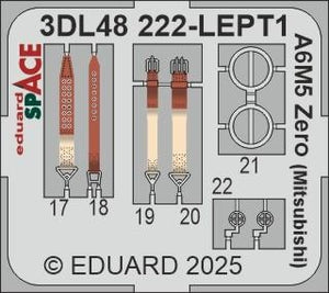 Eduard 3DL48222 A6M5 Zero (Mitsubishi) SPACE EDUARD 1/48 – obrázek 4