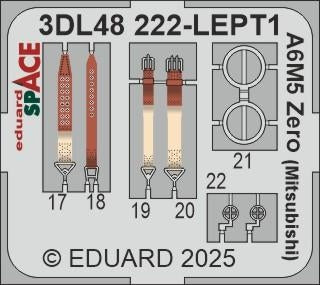 Eduard 3DL48222 A6M5 Zero (Mitsubishi) SPACE EDUARD 1/48 – obrázek 4