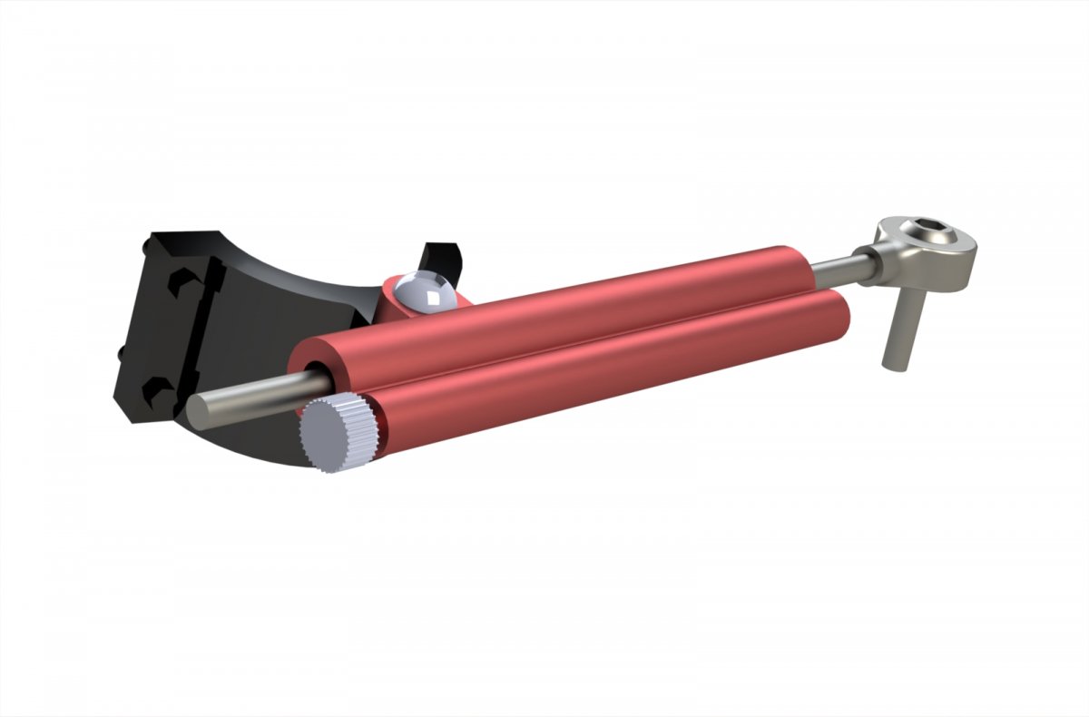 Falcon Scale Models FSM016 Yamaha YZR M1 2004 - steering damper for Tamiya 14098, 14100 1/12 – image 2