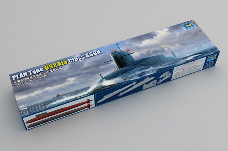 Trumpeter 05910 PLAN Type 092 Xia Class SSBN 1/144 – obrázek 2