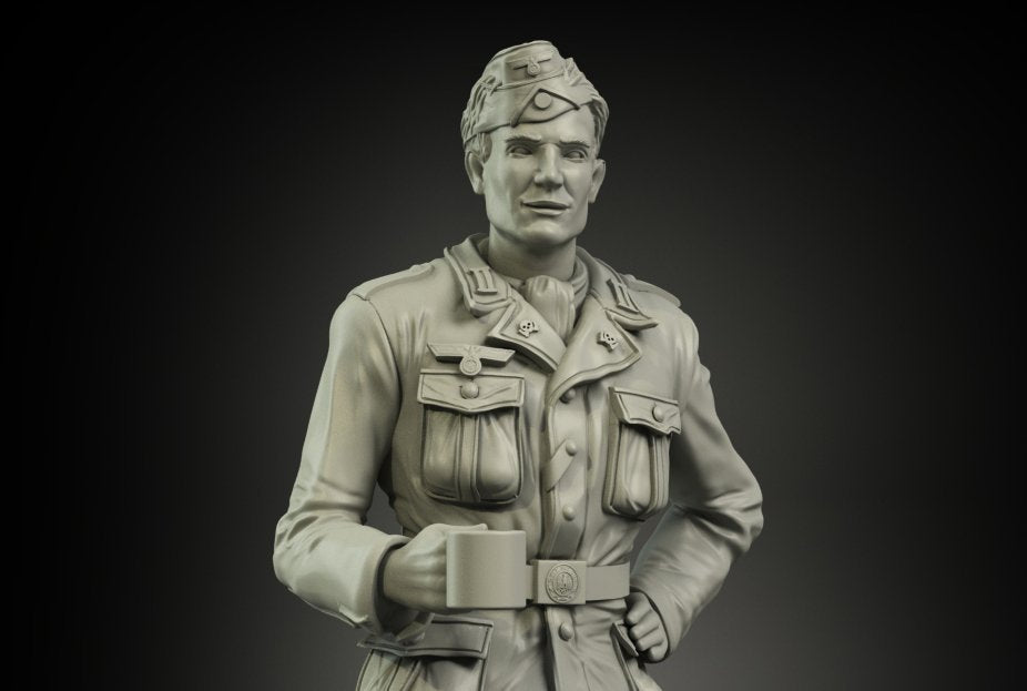 Panzer Art FI35-085 DAK tankers RK award ceremony No.2 1/35 – Bild 3