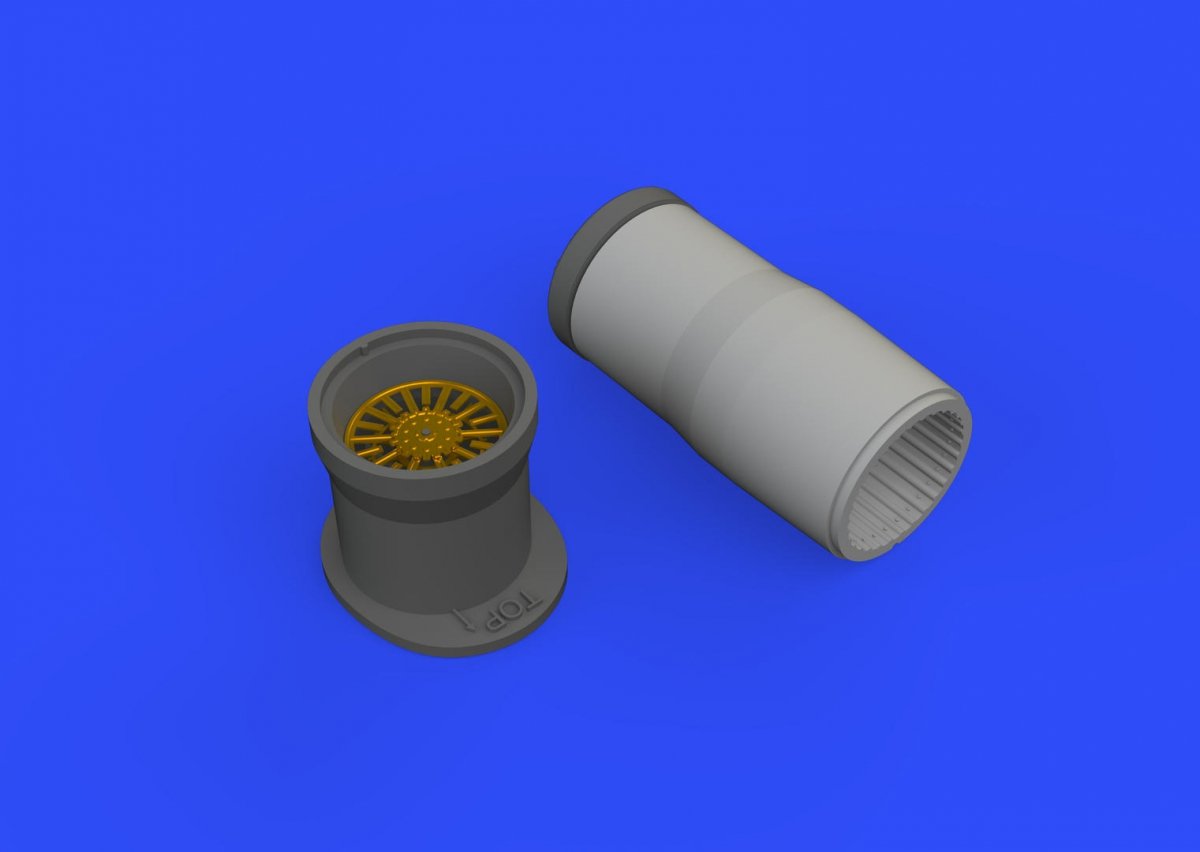 Eduard 672181 MiG-21MF exhaust nozzle EDUARD 1/72 – immagine 2