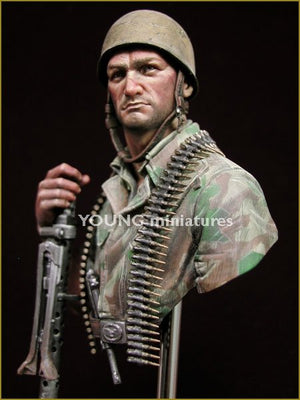 Young Miniatures YM1844 German Fallschirmjager Monte Cassino 1944 1/10 – image 3