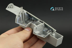 Quinta Studio QD32033 F-14D 3D-Printed &amp;amp; colored Interior on decal paper ( Trumpeter ) 1/32 – image 5