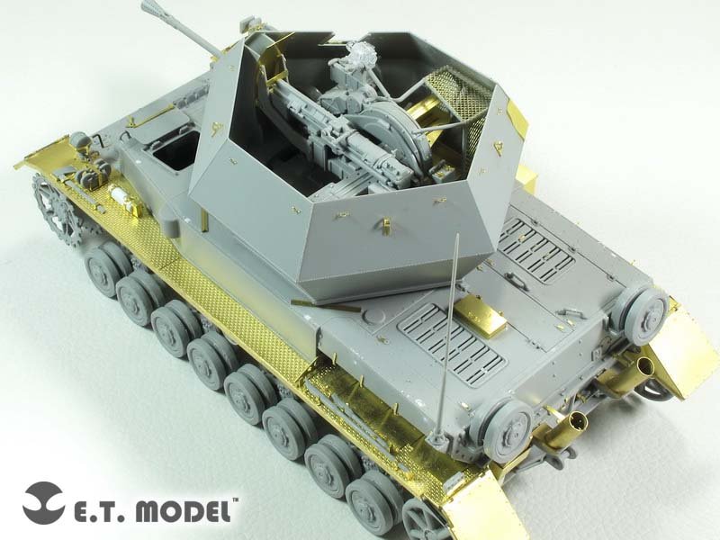 ET Model E35-171 WWII German Flakpanzer IV “Ostwind” (For DRAGON 6550) (1/35) – image 3