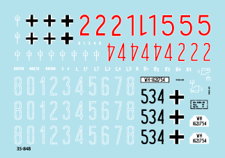 Star Decals 35-848 2. Panzer Division in France 1944 1/35 – image 2