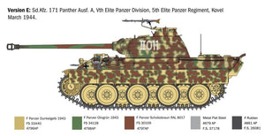 Italeri 0270 SD.KFZ. 171 PANTHER AUSF. A 1/35 – obrázek 11