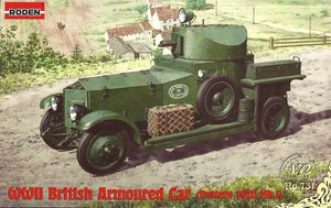 Roden 731 WWII British Armored Car (Pattern 1920 Mk.I)