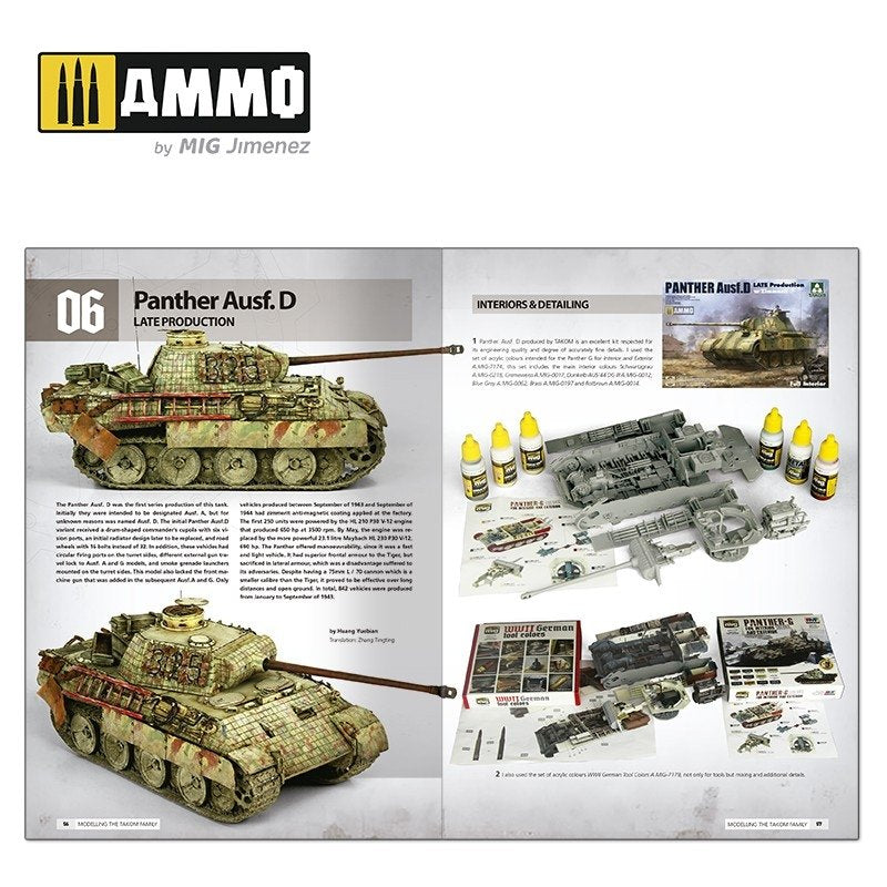 AMMO of Mig Jimenez 6270 Panthers – Modeling the TAKOM Family (English) – obrázek 4