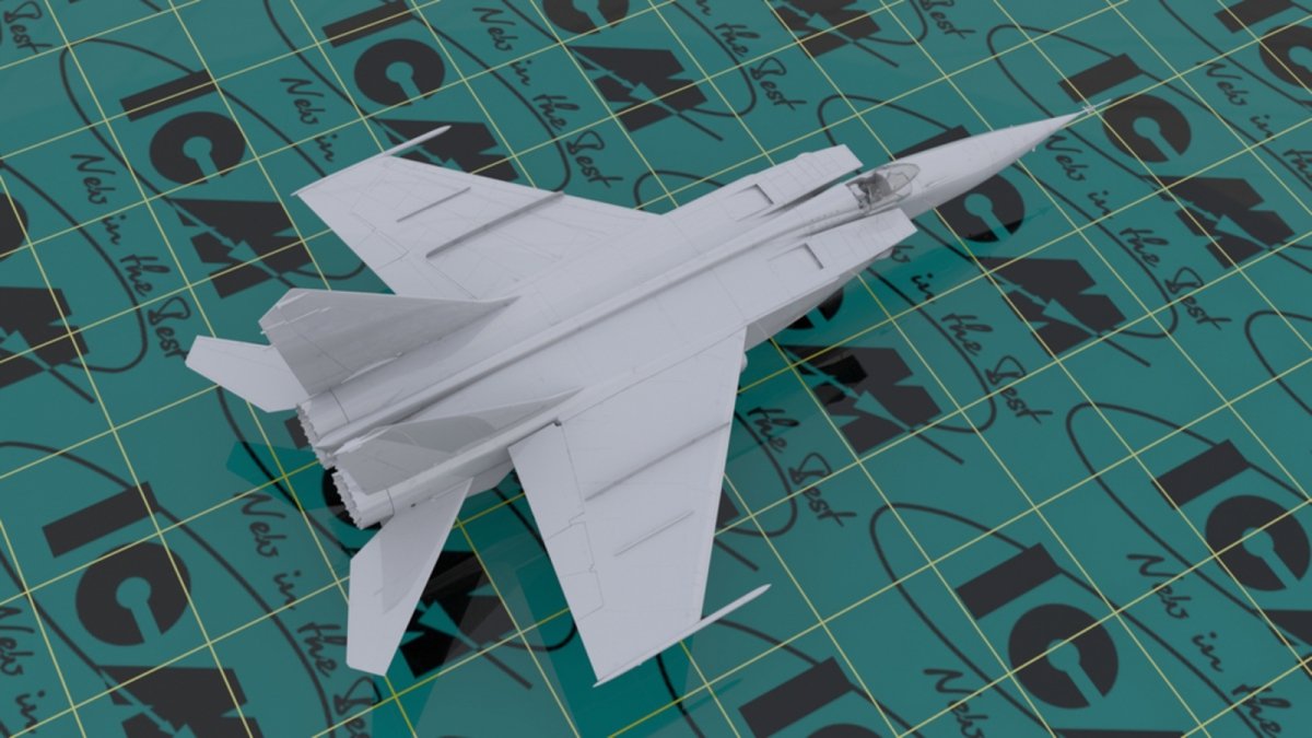 ICM 72172 MiG-25 RBT, Soviet Reconnaissance Plane 1/72 – Bild 3