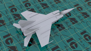 ICM 72172 MiG-25 RBT, Soviet Reconnaissance Plane 1/72 – Bild 3
