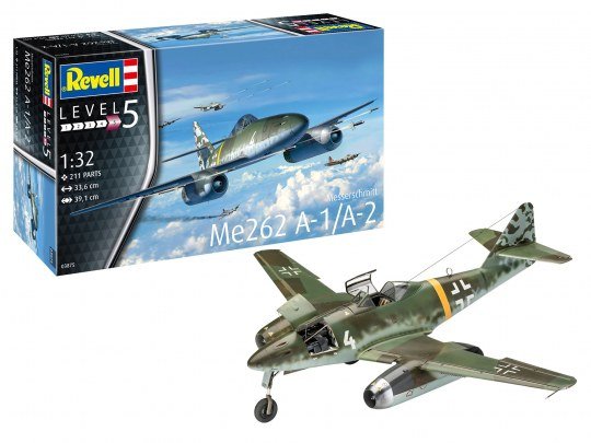 Revell 03875 Me262 A-1 Jetfighter 1/32 – image 2